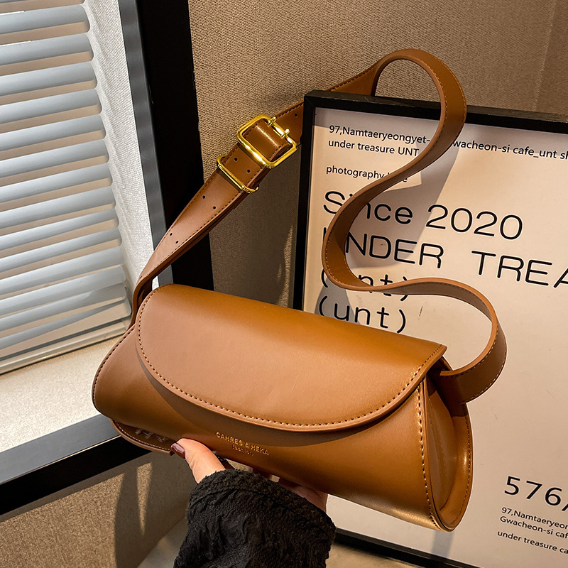 Chic Crossbody Mini Bag for Ladies - Sophisticated Strapover Style