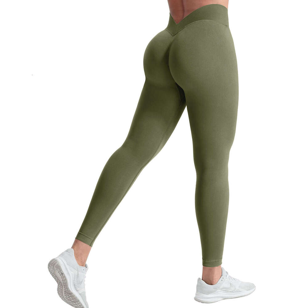 High Waist Peach Hip Lifting Sports Yoga Clothes Fitness Pants Women