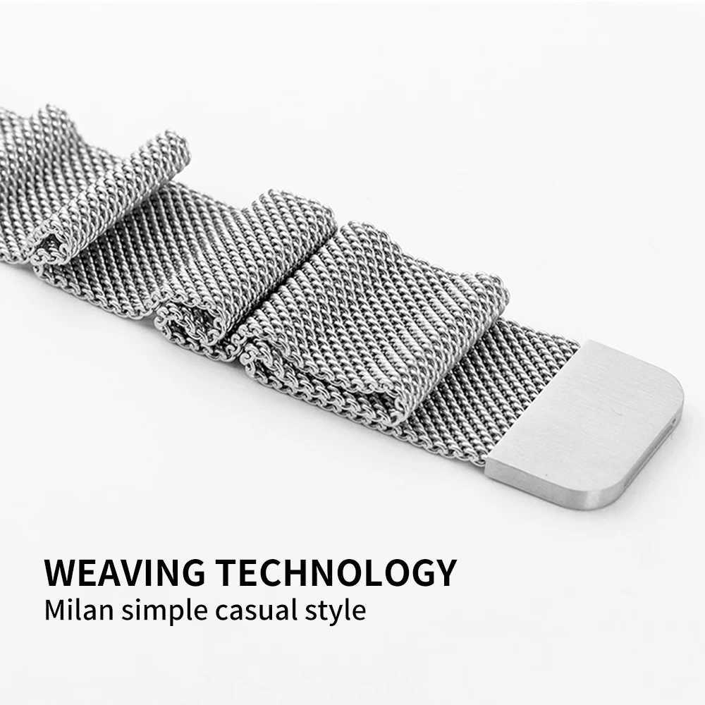 Milanese Str For ple Ultra 2 49 46mm 42mm 44mm 40mm 45mm 41mm 38mm Bracelet For i Series 10 9 3 6 5 SE 7 8 StrXJ250208