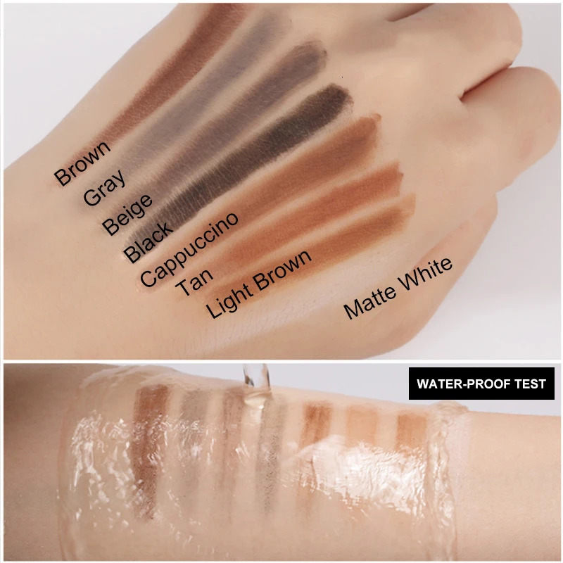 1PC Eyebrow Pencil Waterproof Microblading Pen Tint Tattoo Eyebrows Makeup 6 Colors Natural Long Lasting Eye Brow 250108