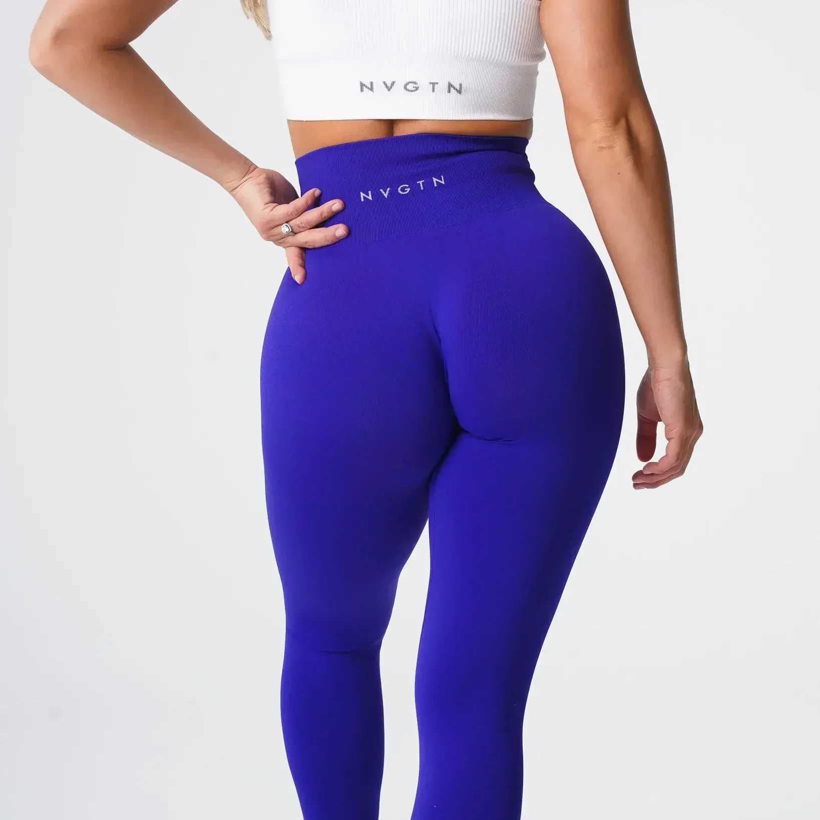 Yoga Outfit NV Solid Leggings Buttery Soft Seamless Pants Silky Workout Stretch Tights Fitness Outfits Gym Clothes Sports Wear H250207