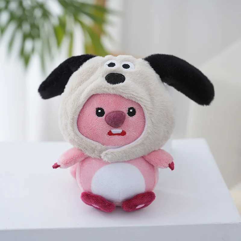 15Cm Kaii Animation Loopy Plush Toy Cross-Dressing Series Cute Couple Doll Keychain Pendant Gift Free shipping