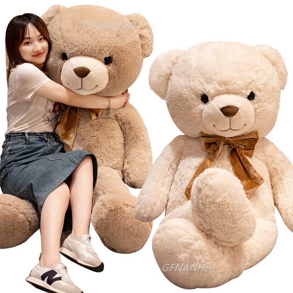 1pc 90CM Giant Size American Bear Plush Doll Soft Stuffed Animal Teddy Bear Plush Toys Girls Valentine Lover Birthday Gift Z250208