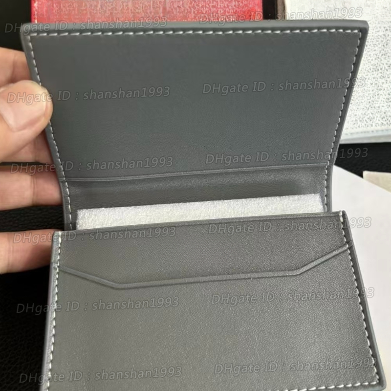Vintage Wallets Leather Card Holder Retro Classic Men Women Mini Pocket Organizer Coin Purse With box