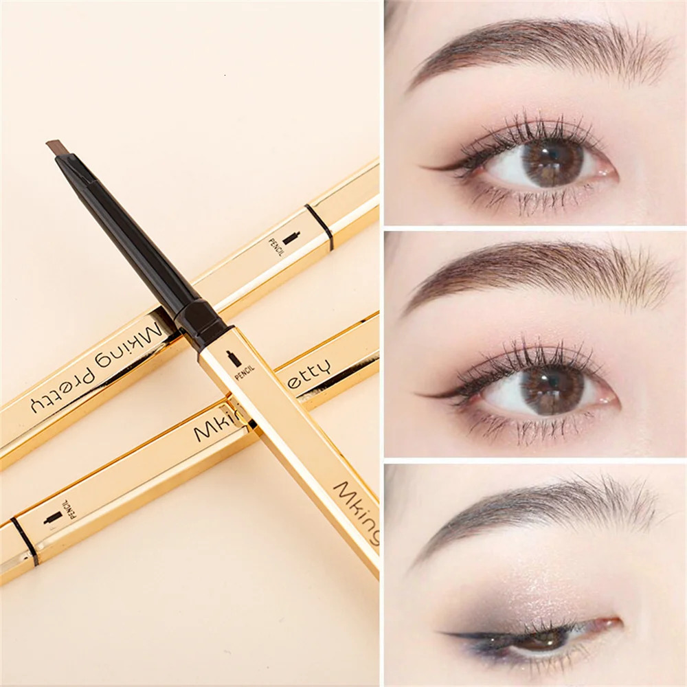 5 Colors EyeBrow Pen Makeup for Women Double Head Eyebrow Pencil Long Lasting Waterproof Mascara Enhance Cosmetics Beauty 250108