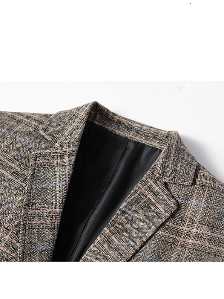 Mens spring and autumn business casual suit jacket mens formal ultrathin suitable for outerwear party wedding single chest elegant top 250208Z