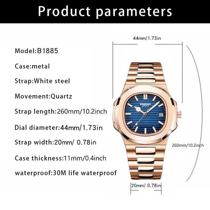 2024 New Top Brand Luxury Fashion Mens Watches Sport Waterproof Simple Ultra-Thin Watches Men Quartz Clock Relogio Masculino+Box Z250207