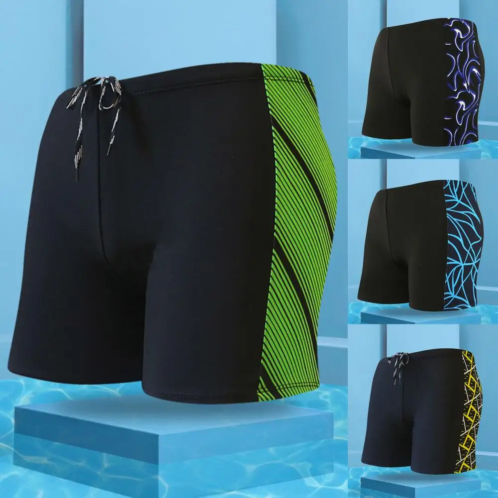Swimming Shorts Boxers Trunks Quickdrying High Elasticity Great Comfortable Men 250208Z