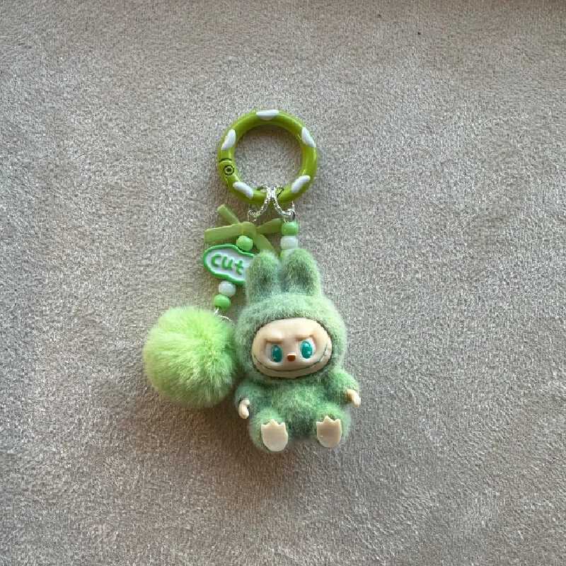 The Monsters Labubu Sit-Down Par Series Anime Figure Plush Pendant Doll And Hobbies Ornaments Kids Christmas Gift Z250208