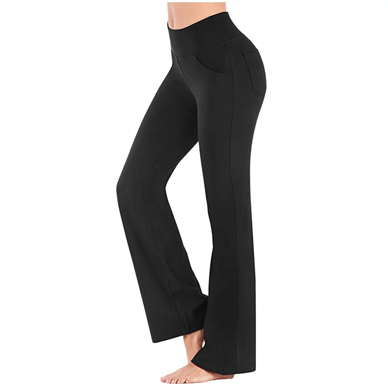 Elegant Womens Pants Palazzo Flared Wide Killer High Waist OL Ladies Career Long Trousers 250109