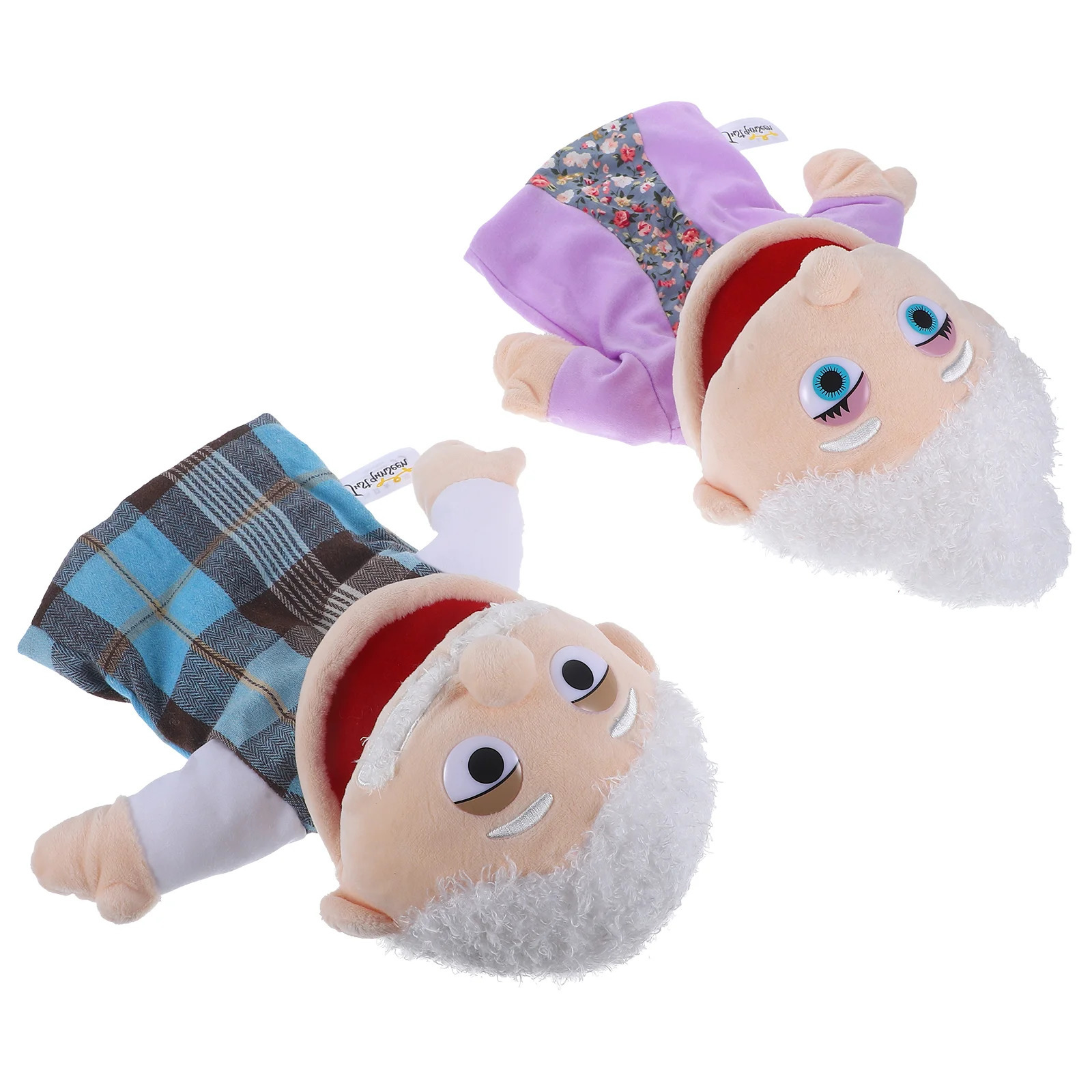 Premium Quality Educative Puppet Hands: Two-Lifesize Furry Fingerless Mittens Ideal for Imagination Games