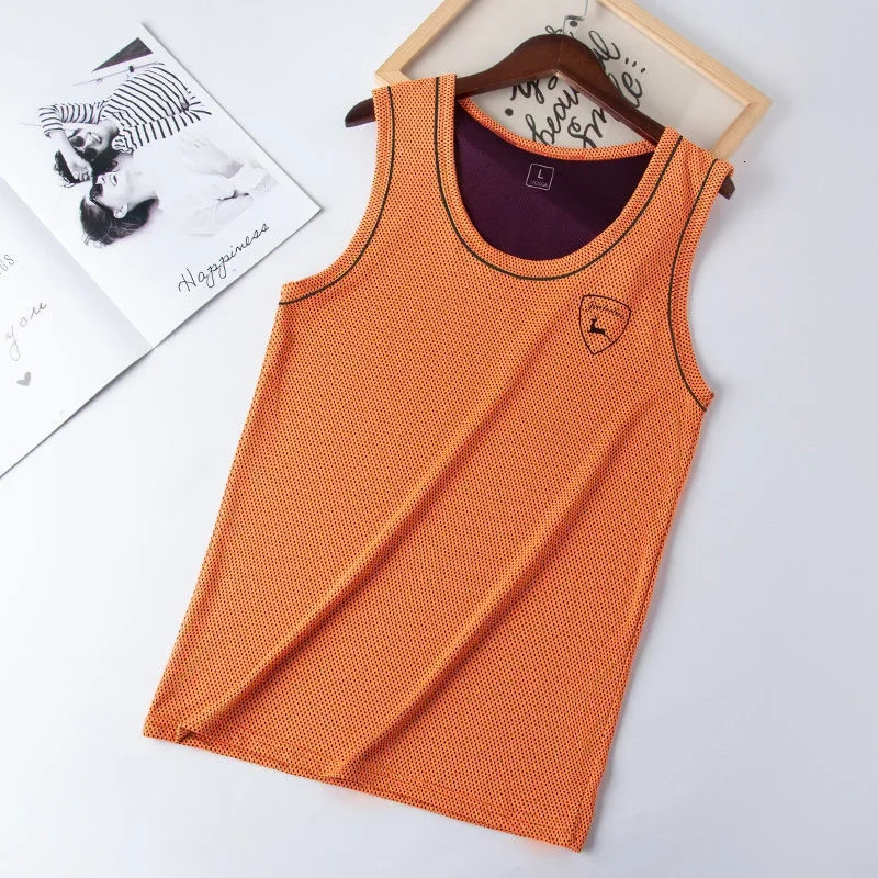Mens Underwear Sleeveless Tank Top Solid Muscle Vest Undershirts Oneck Sport Tshirt mens vest bodybuilding tank top 250207