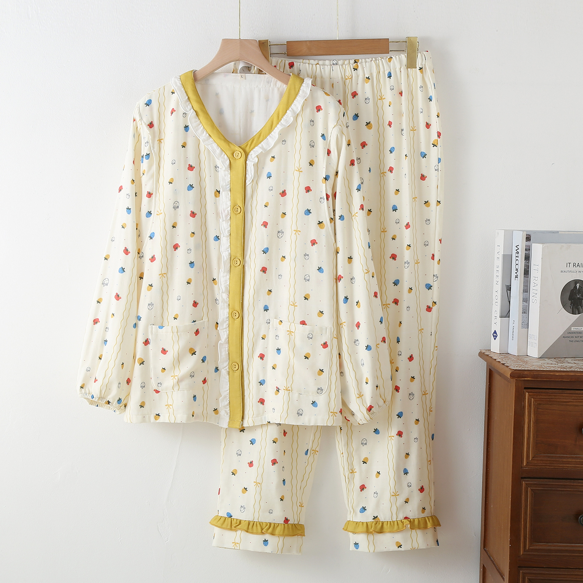 B717-Summer new cross-border sexy women's pajamas nightdress black and white bow fashion sling slim fit