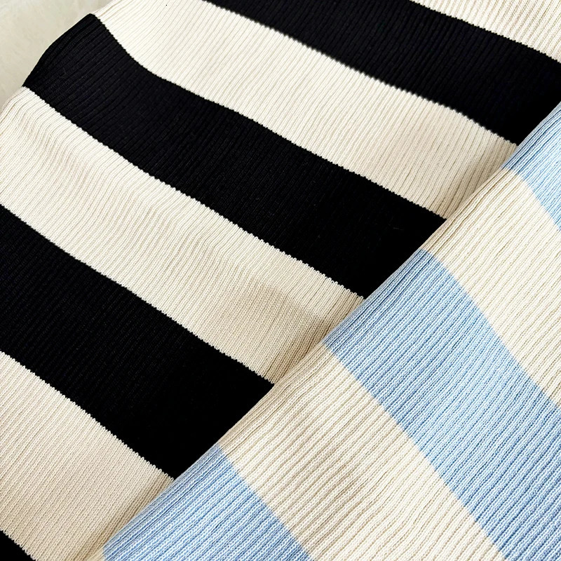 Stripe Summer Elastic Split Bodycon Dress Sexy Beach Vacation Sundress Women Casual Slim Pencil Vestidos Maxi Long 250208