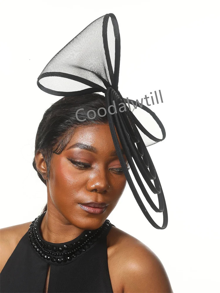 Fascinator Hat For Women Elegant Wedding Church Headpiece Ladies Chic Bow Fascinators Party Hats Derby Millinery 250207