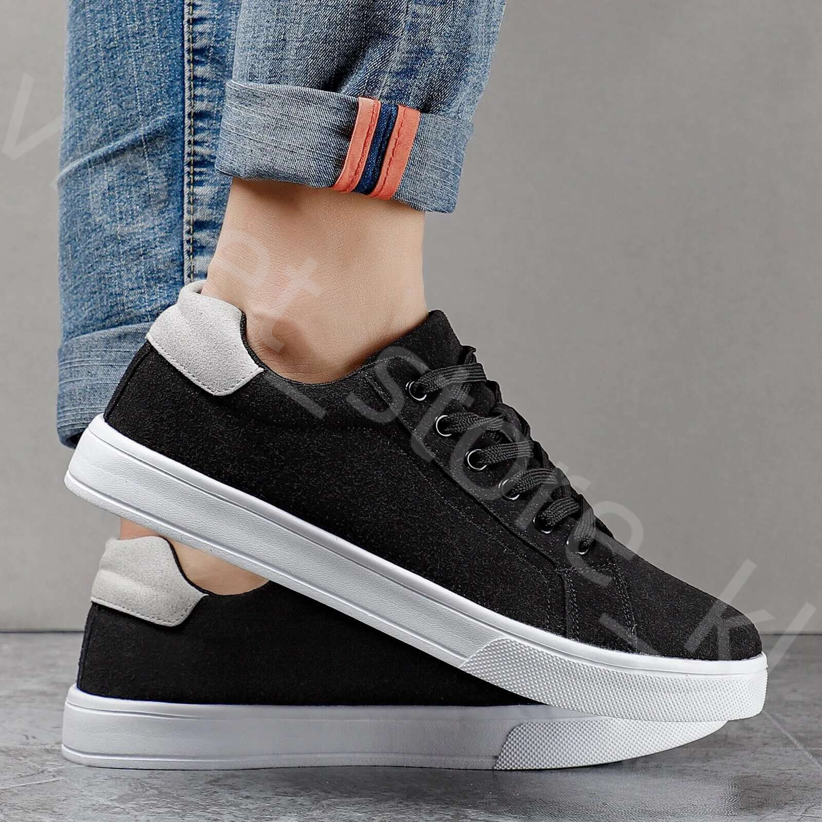 Men Shoes Men's Skateboarding Shoes Classics Sneakers For Men Black Shoes Comfortable Footwear For Male 405