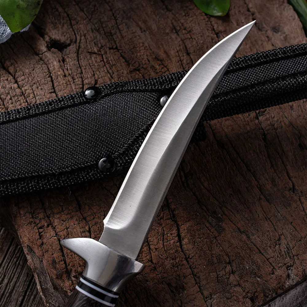 Sashime Knife Fish Filleting Knife Wood Handle High Stainless Steel Kitchen Knives Meat Cleaver Butcher Knife Chef Slicing Tools W250208
