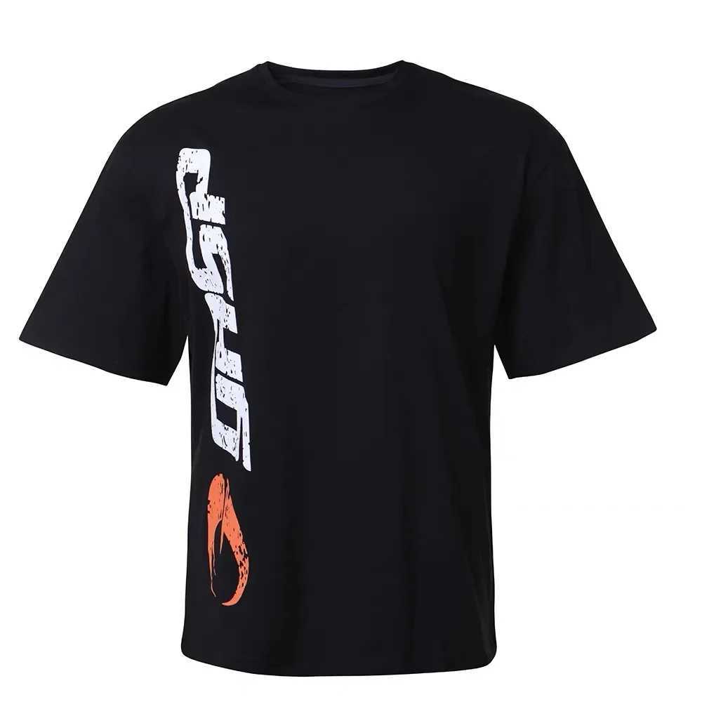 GASP Short Sleeve Muscle Brother Summer Sports T-Shirt Mens Vest Loose Top Training Bodybuilding Gym Outdoor Sports ClothingT250207