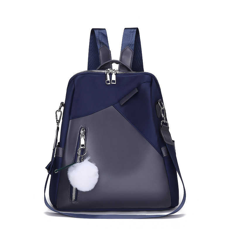 Womens shoulder bag new Korean version crossbody womens bag Oxford cloth large capacity casual shoulder bag womens bag