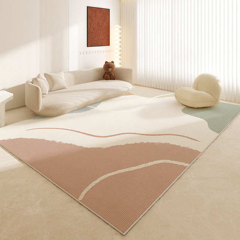 Living Room Carpet, Simple Modern Cream Ins Style Sofa, Coffee Table Blanket, Short Hair, No Wash, Home Bedroom, Room Floor Mat