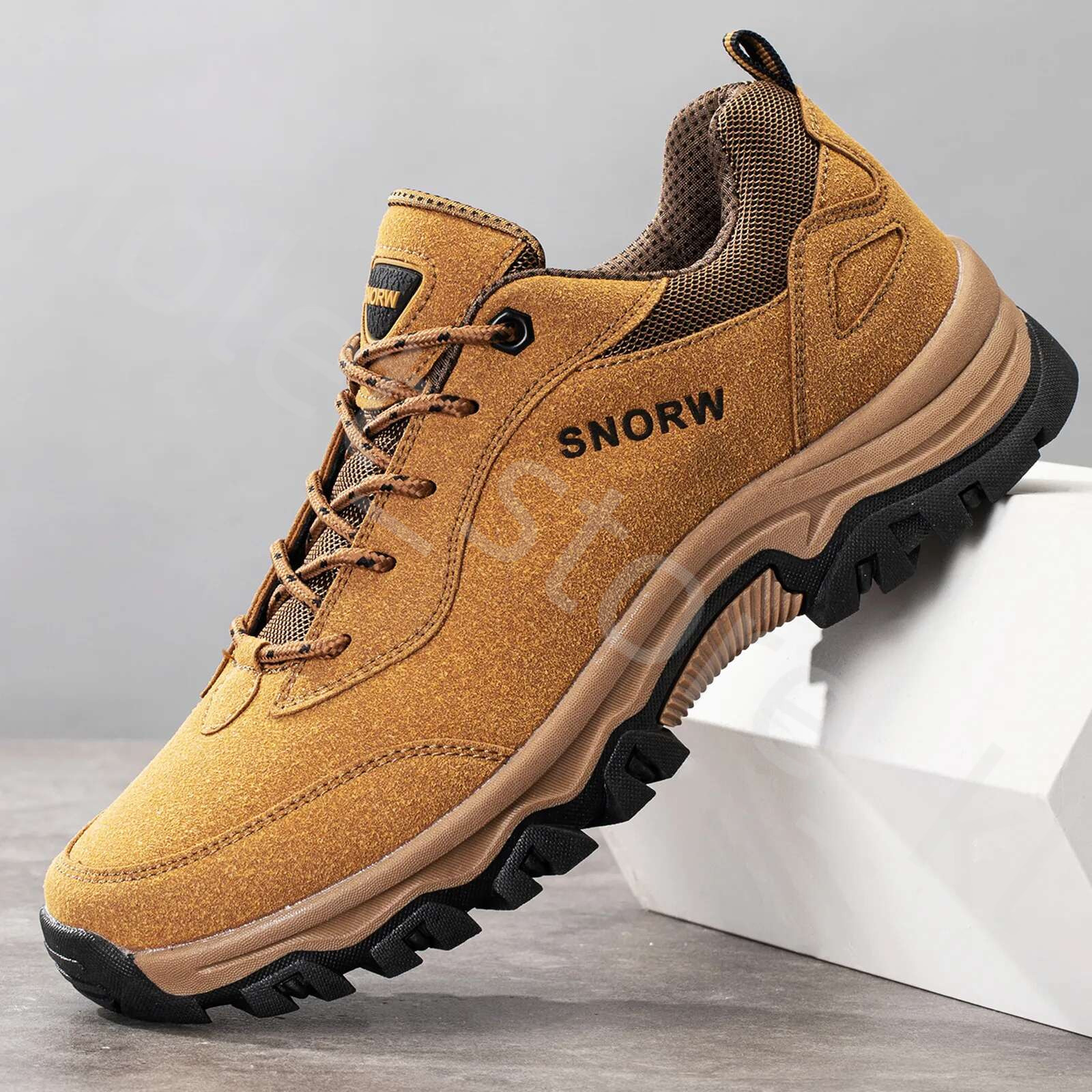 Hiking Shoes For Men Outdoor Mountain Boots Non-Slip Climbing Shoes Trekking Walking Hunting Tactical Sneakers Rubber Boots 956