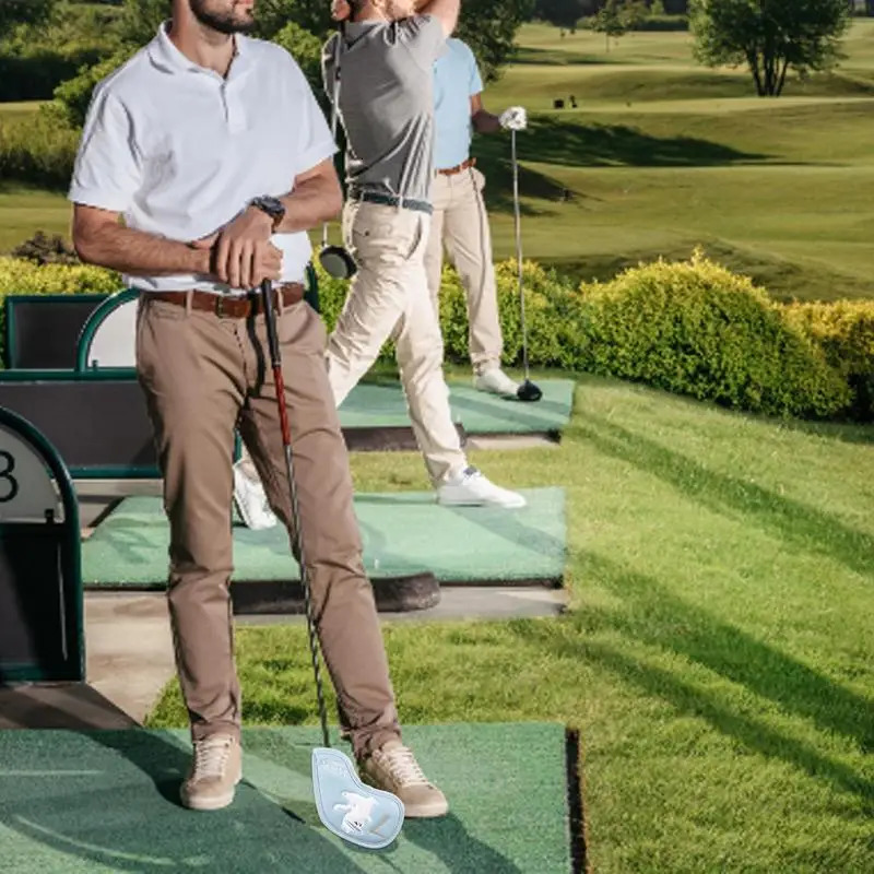 Golf Head Covers Long And Thick Golf Iron Covers Set Of 9 Iron Covers For Golf Clubs With Cute Cat Image Gift For Colleagues 250207