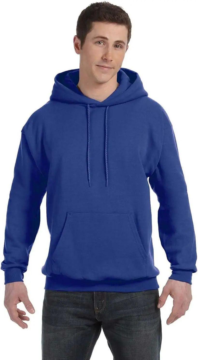Solid Color Unisex Casual 100 Cotton Hoodie Fashion Street Loose Breathable Long sleeved Pullover Sports Shirt 5 250207