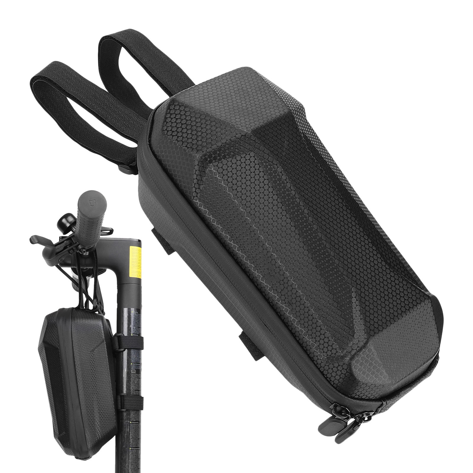 Mountain Bike Bags EVA Hard Shell Scooter Bag 2L Waterproof Electric Scooter Handlebar Bag Quick Release Cycling Tool Storage 250207