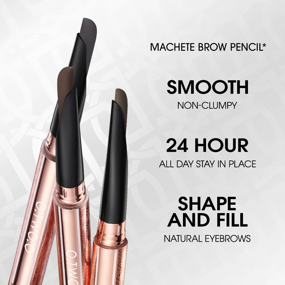 OTWOO Machete Eyebrow Pencil Waterproof Natural Long Lasting Smooth Fill Fluff Blendable High Pigment Brow Eye Makeup 250108