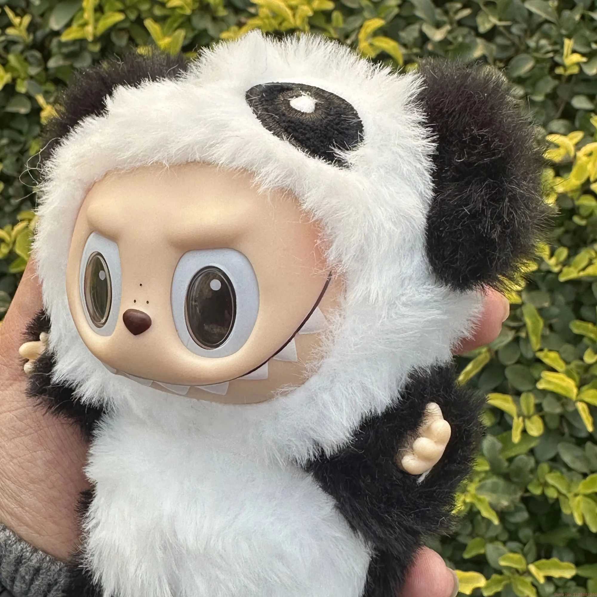2025 New Arrival Monster Labubu Series Replica Chinese Panda Creat Handmade Change Model Ornaments Desktop Kid Toy Birthday Gift Z250208
