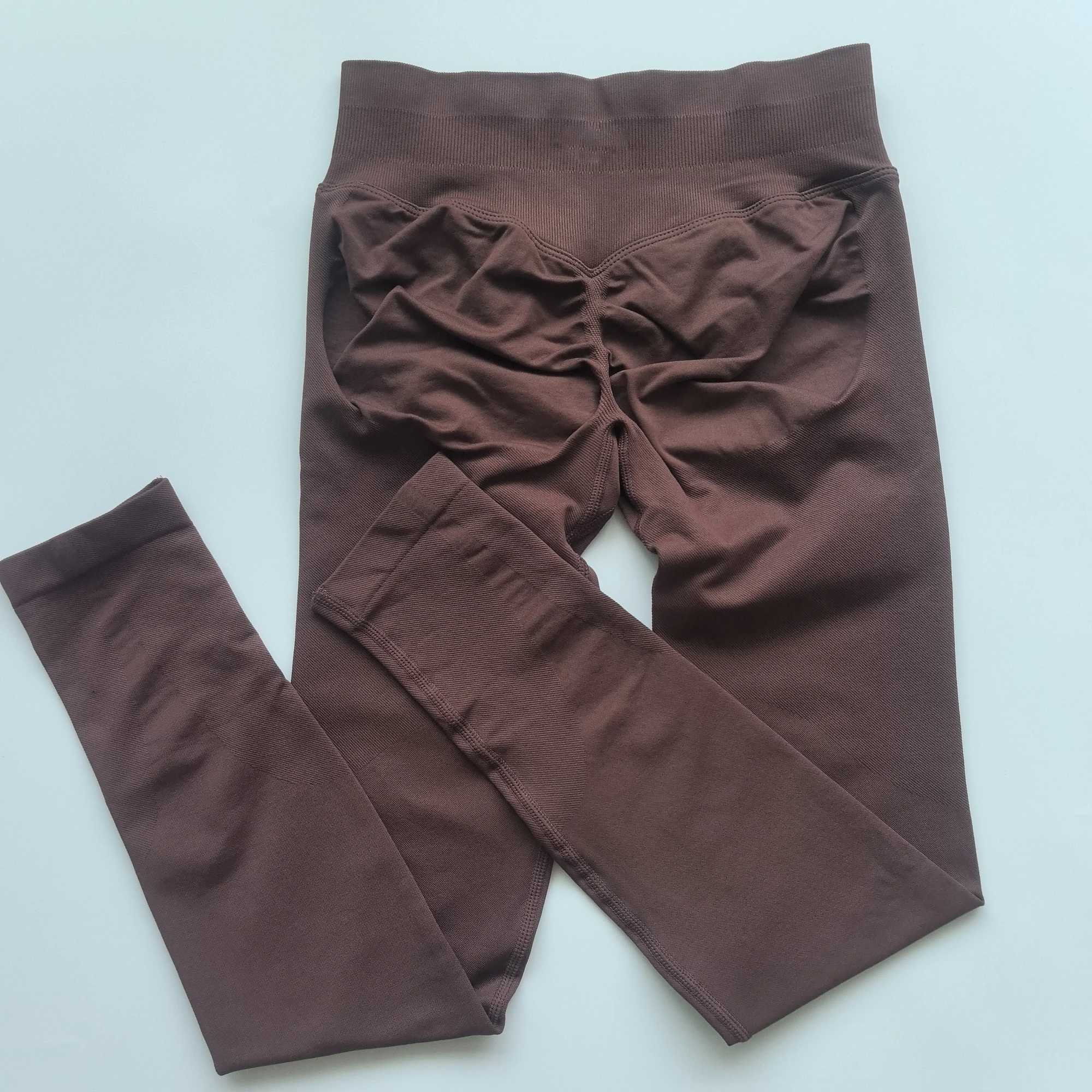 Yoga Outfit Impact Leggings Women Scrunch Seamless Legging Gym Sports Pants Low Ribbed Band High Stretch Fitness Workout Tights H250207