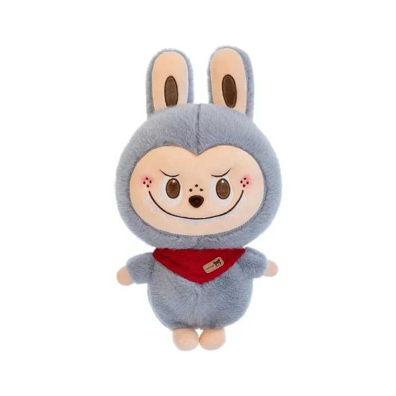 85 cm Big Size Rabbit Labubu Plush Stuffed Toy Kaii Anime Soft Plush Doll Cloth Doll New Children Doll Birthday Gift Z250208
