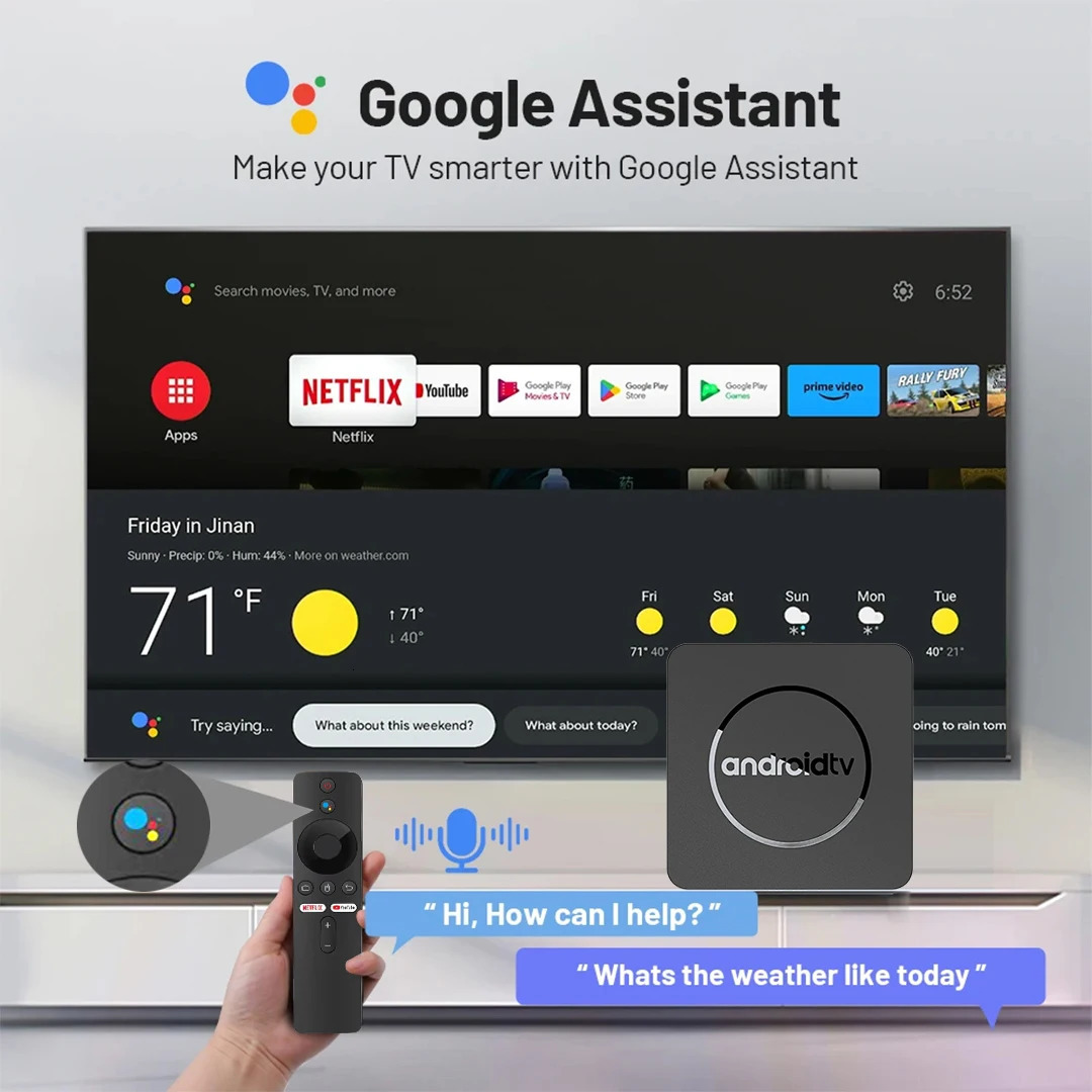 Q1 ATV Android 13 4K HDR10 Smart TV Box Allwinner H313 2GB16GB Dual Wifi BT5.0 Set Top Box Media Player 250121