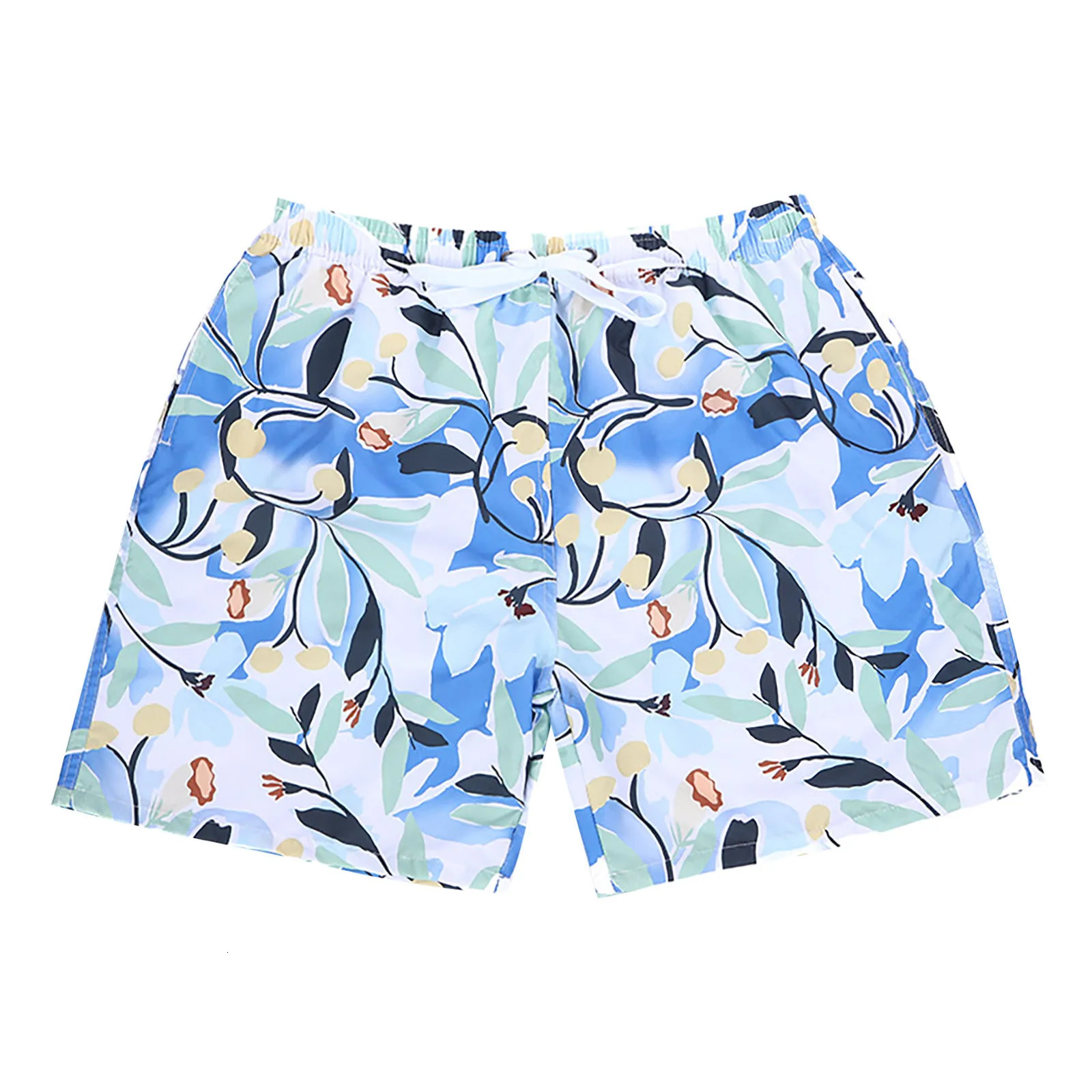 Swim Trunks Mens Shorts Summer Beach Outdoor Home Solid Pant Bright Surfing Sports Casual Trouser For Men 250208Z