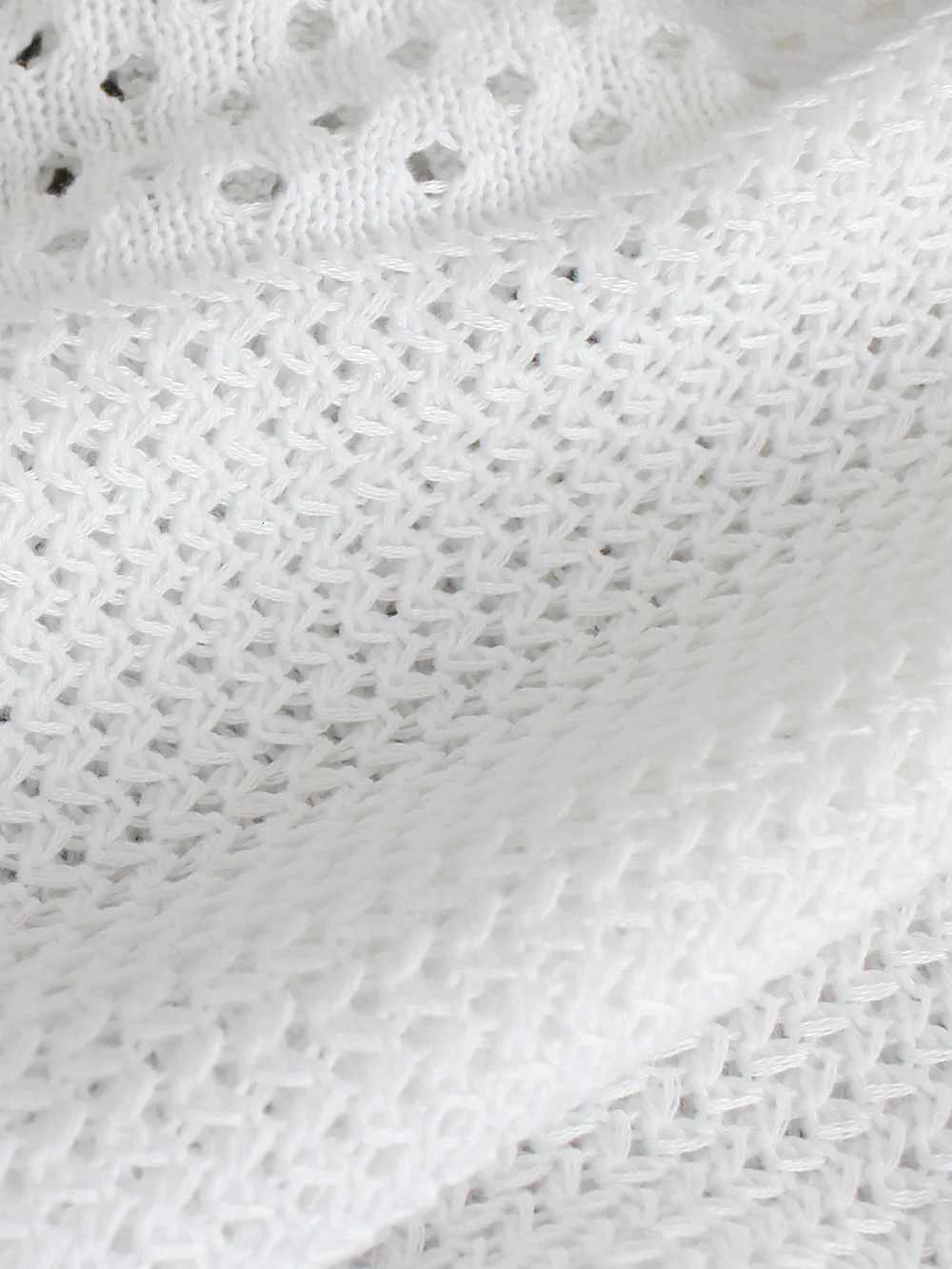 Womens knitted netcolored longstyle vbelt slit dress beach blouse skirt summer 250208Z