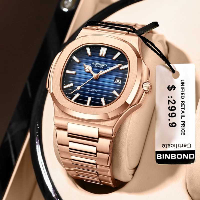 2024 New Top Brand Luxury Fashion Mens Watches Sport Waterproof Simple Ultra-Thin Watches Men Quartz Clock Relogio Masculino+Box Z250207