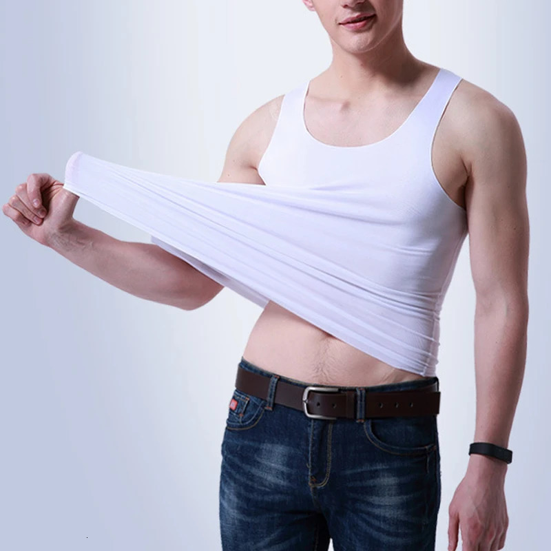 1 piece of elastic bouncing top ultrathin tight fitting underwear mens seamless silk can casual and fashionable solid 250207