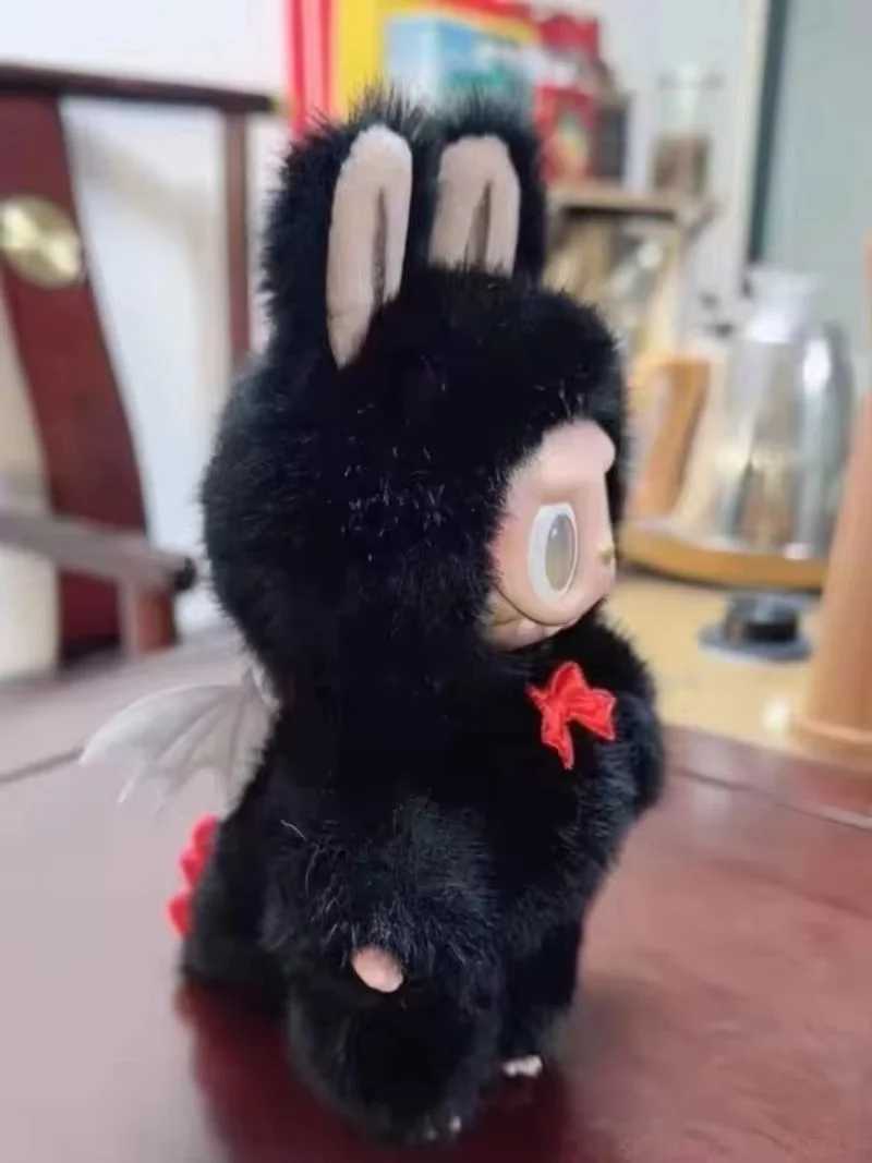 2025 Hot Sale Monster Labubu Series Replica Zimomo Dark Angel 1 1 Handmade Change Dolls Desktop Decoration Kid Festival Toy Gift Z250208