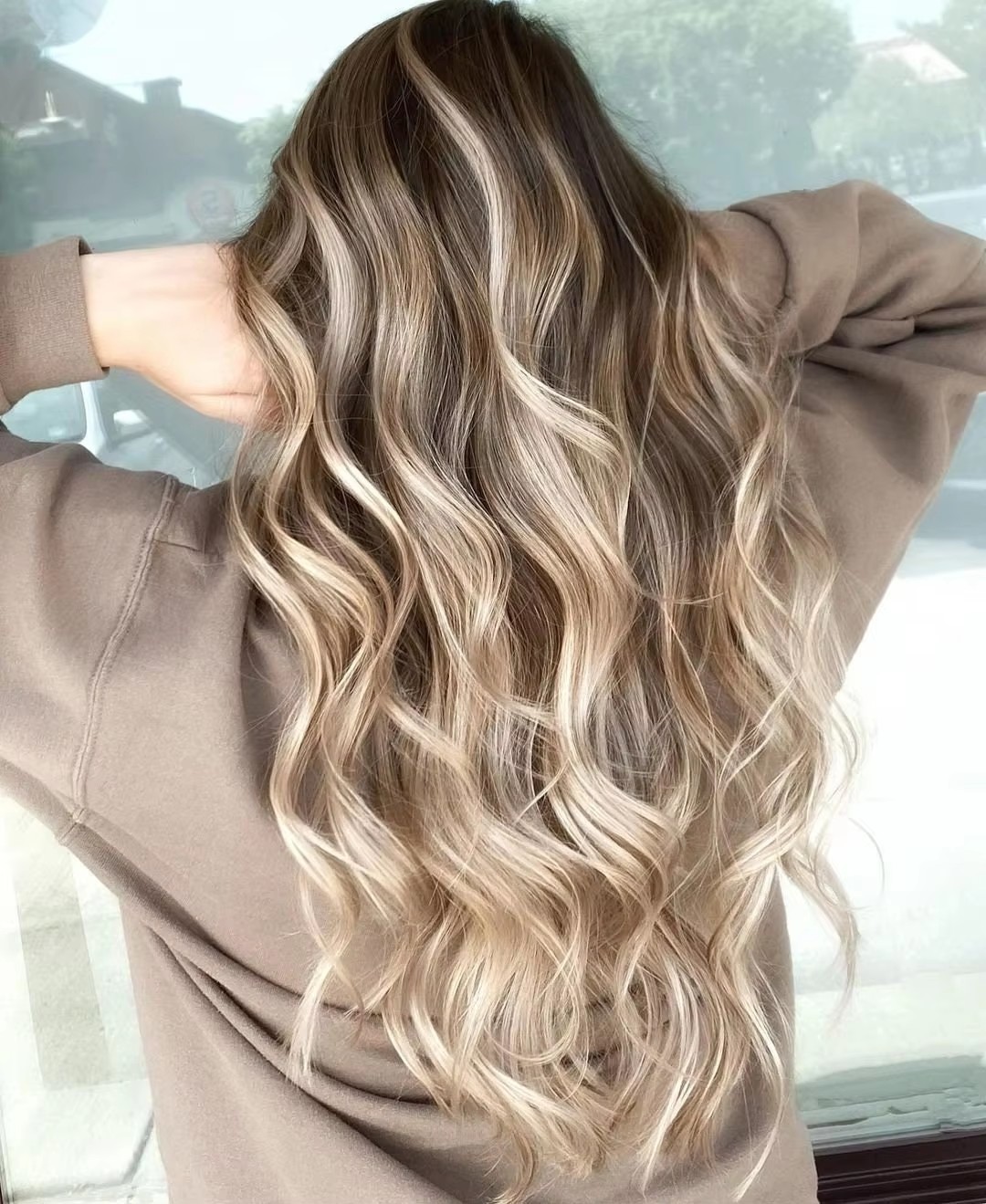 Ash brown Blonde Highlights natural Full Lace Wigs Dark Brown Roots 100% Virgin Human Hair HD preplucked Lace Front Wig Glueless Wavy Wigs perruqe
