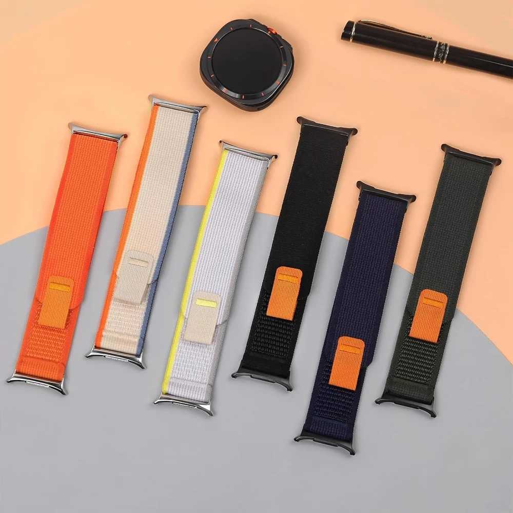 Bracelet For Samsung Galaxy Ultra Str 47mm Accories Sport Nylon wristband Trail loop correa Galaxy 7 ultra BandXJ250208