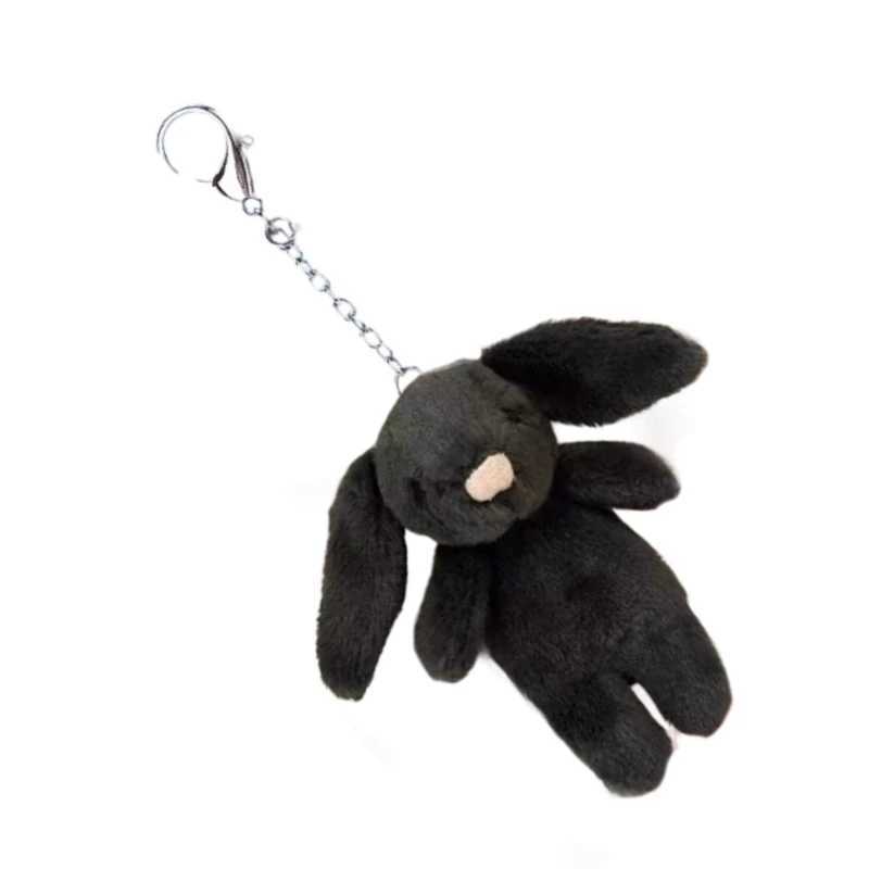 Carto Rabbit Keychain Wens Bag Wallet Purse Pendant Charm Fun and Unique Accessory for Phe Bags and Keys Y250208