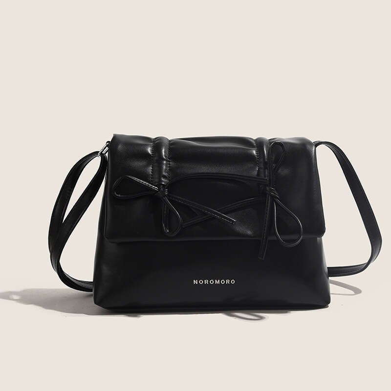 Ballet Style Bow Underarm Women's New Large Capacity Crossbody Bag, High-End Sensory Communication Tote Bag