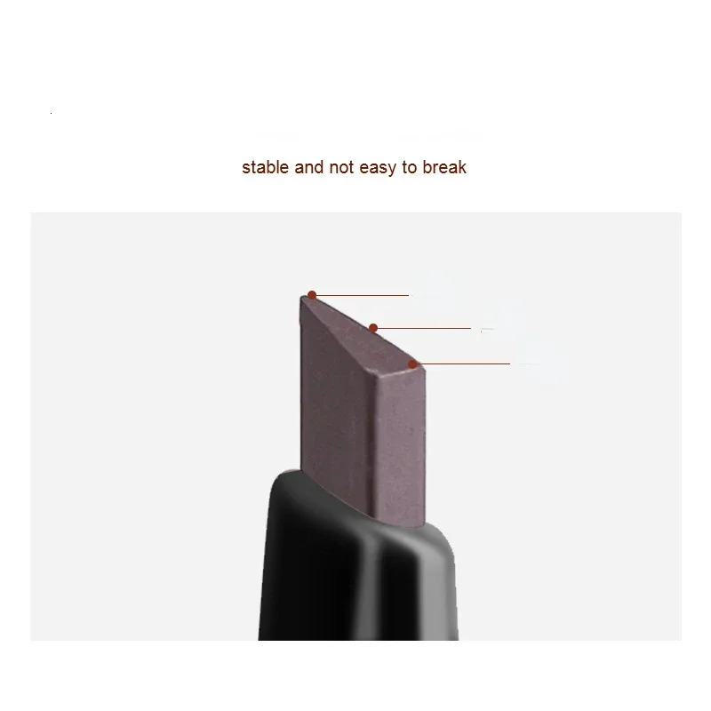 Small Gold Stick Eyebrow Pencil Doubleheaded Extremely Thin Threedimensional and Lasting Nonsmudged Triangular 250108