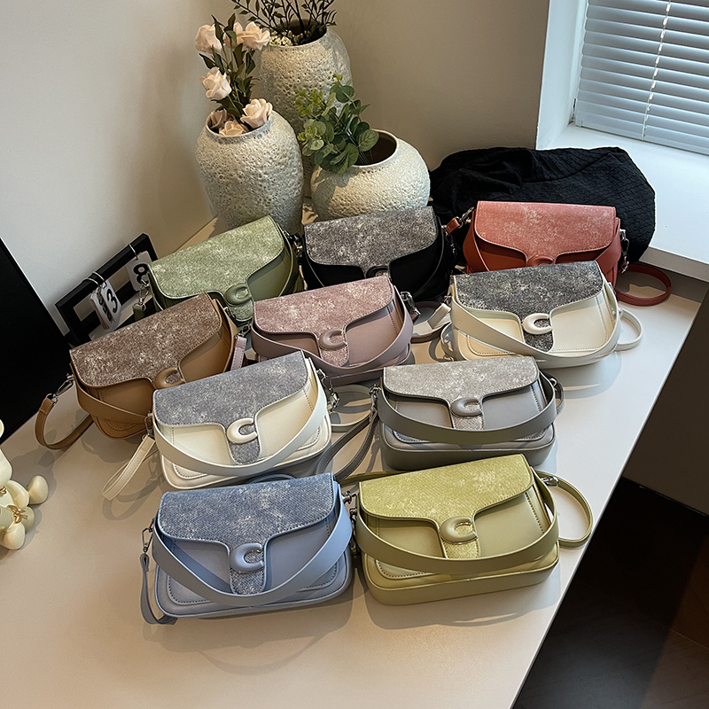 Free shipping new designer Shoulder Bags For NEW hot womans ladies flap printing fashion square handbag girl crossbody saddle bag