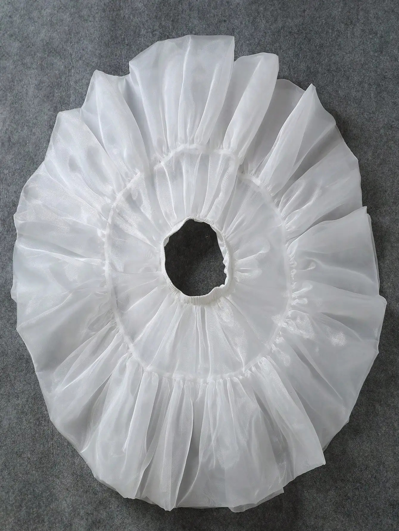 Petticoat Women Lolita Cosplay Petticoat A-Line Puffy Tutu Skirt Layered Ballet Pettiskirts Big Bowknot Underskirt250206ww