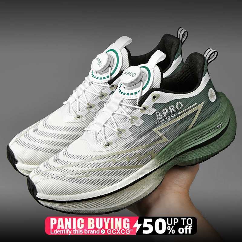 Running Shoes Speciality Carbon Board Marathon Men Sports Breathable Lightweight Wens Cfortable Athletic Nonskid Sneakers Z250412