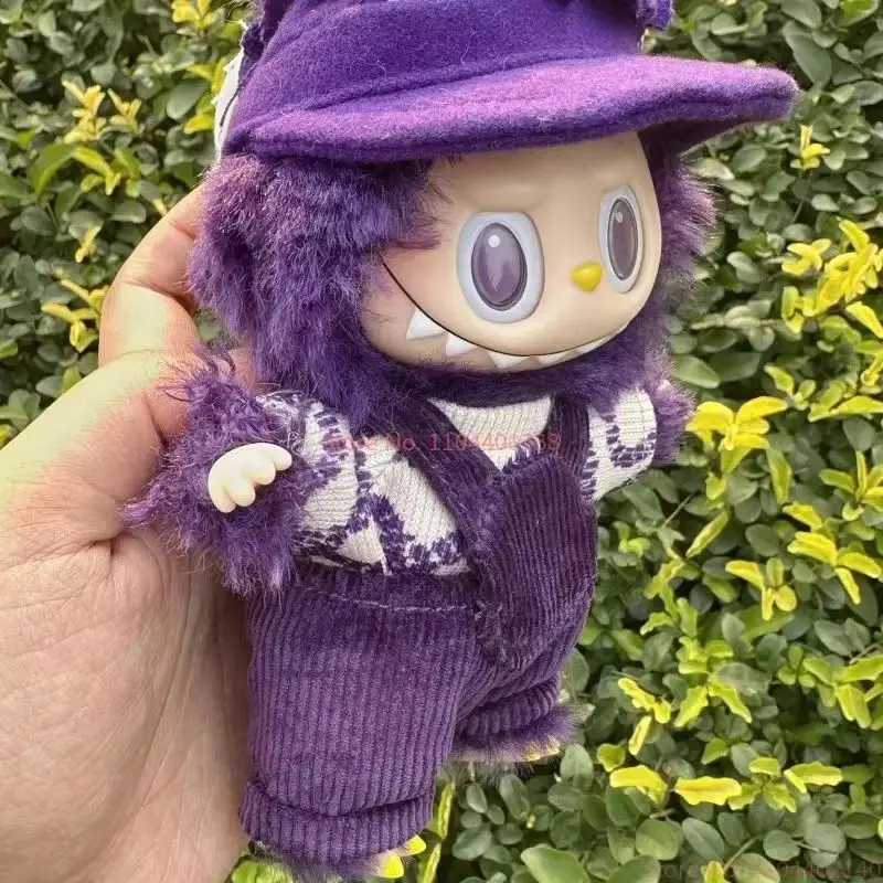 2025 New Arrival 1 1 Monster Labubu Series Replica 2.0 Fancy Purple Milan Fashion Dolls Decoration Ornaments Toys Birthday Gifts Z250208