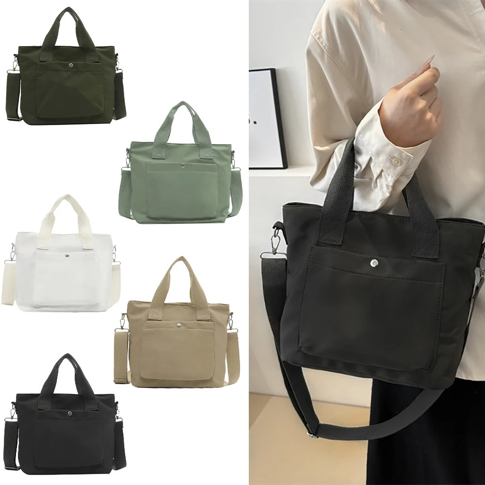 Large capacity messenger bag Casual Fashion simple everything Tote Academy girls crossbody 01 250121