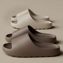 New EVA Coconut Men's Home Furnishings, Wear resistant, Thick Bottom, Anti slip, Bathroom, Shower, Cooling, Slippers for Women