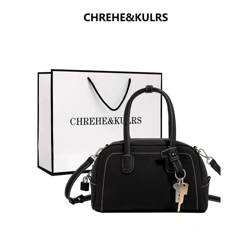 Women's Bags CHREHE&KULRS Boston women's autumn and winter new item niche large capacity versatile crossbody handbag